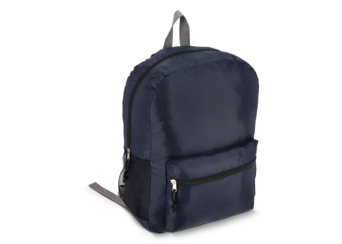 Sac à dos pliable promotionnel 16 L Bleu foncé